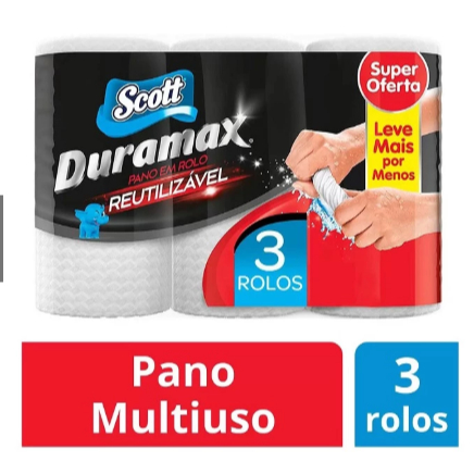 Duramax Pano Reutilizável Scott kit com 3 unidade