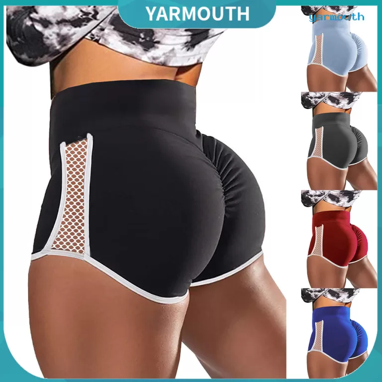 [YAR] Shorts Esportivos Femininos Sexy Cintura Alt