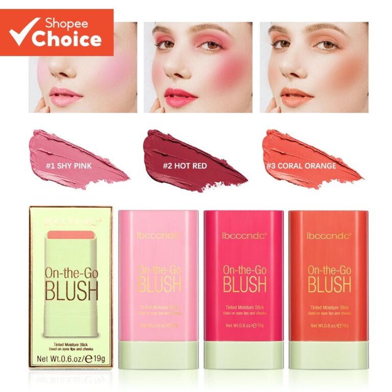 Batom Blush Multifuncional à Prova dÁgua, Longa 