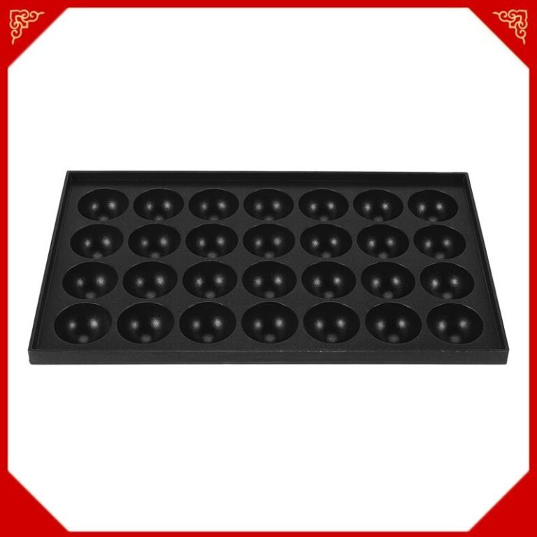 28 Furos 4cm Placa Quente Takoyaki Sem Bastão Em 