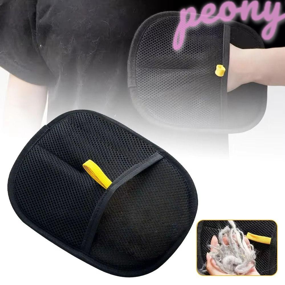 PEONY1 Luvas Estáticas Para Remoção De Pelos De Animais De Estimação , Laváveis Reutilizáveis Cuidad