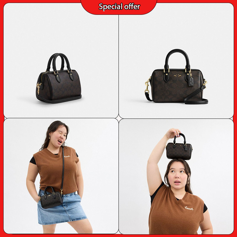 C0*ACH Bolsa de mão feminina Bolsa de ombro Crossbody 2025 Fashion Luxury Leather Shopping Bag #6135