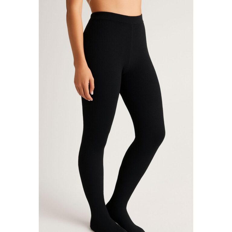 Meia Calça Tricot Feminina Inverno Térmica Confo
