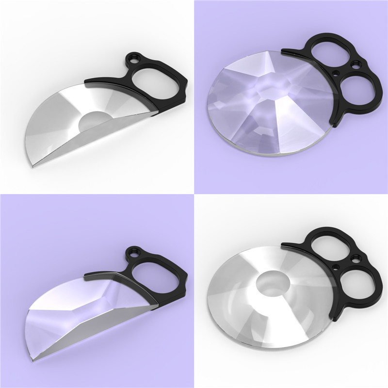 Filtro De Dioptria Dividido Portátil Com Lente De Prisma De Efeitos Especiais KnightX Para Fotografi