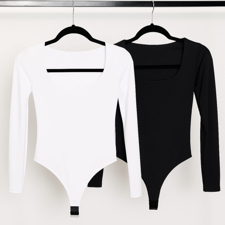 Kit 2 Body Feminino Manga Longa Inverno Forrado Su