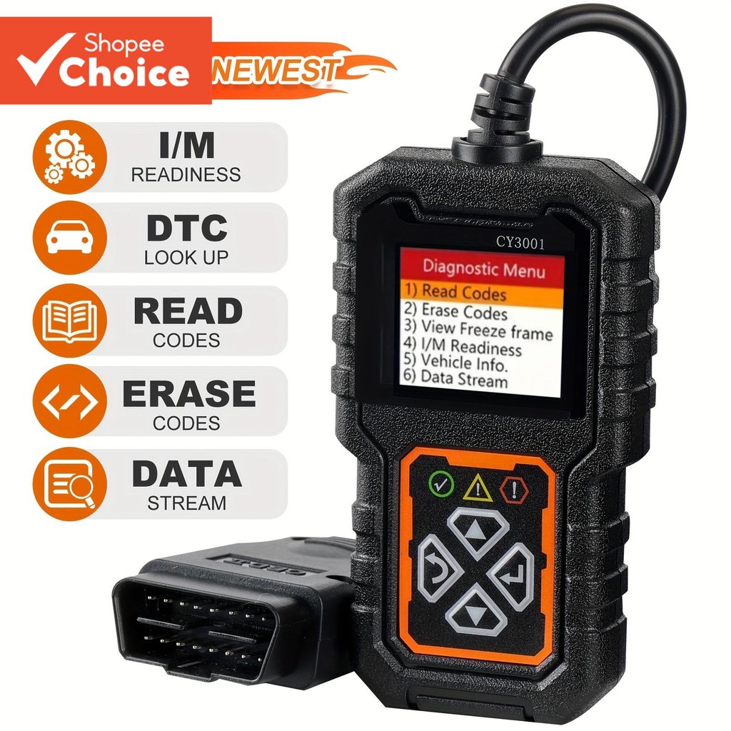 Scanner OBD2-Ferramenta De Diagnóstico Para Ler E Apagar Falhas Do Motor Todos Os Carros OBD II Desd
