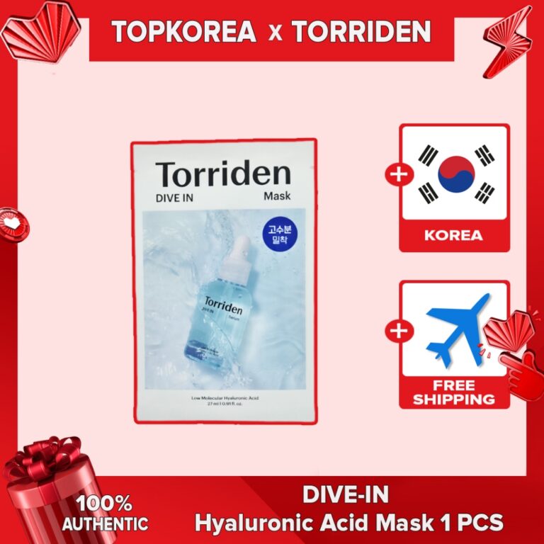 Torriden Máscara De Ácido Hialurônico DIVE-IN 1