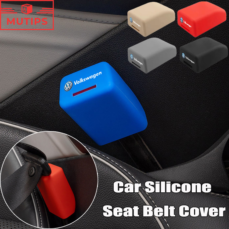 Volkswagen Carro Silicone Cinto De Segurança Capa Auto Anti-Risco Protetor Para VW Polo T-Cross Gol