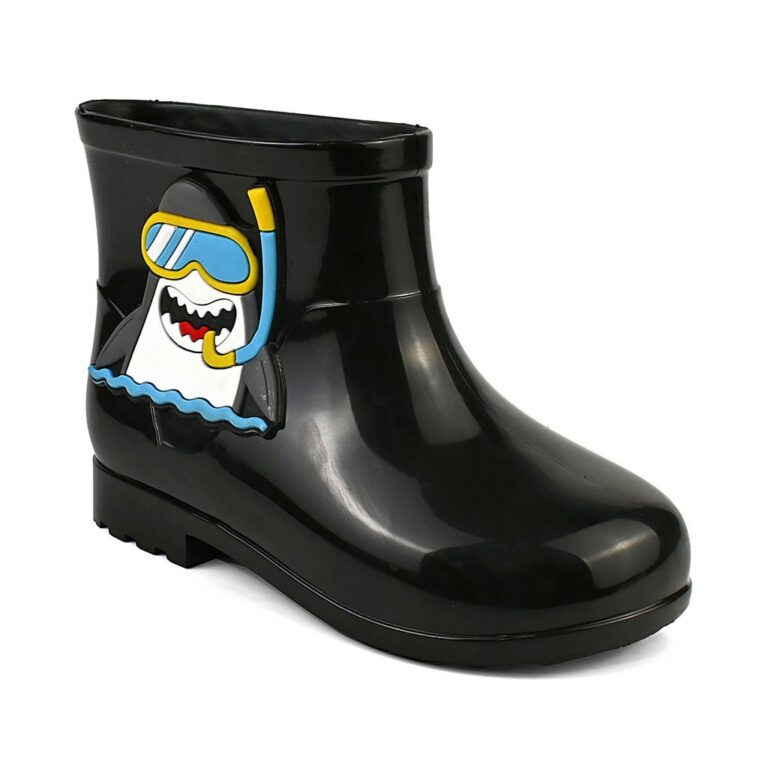 Bota Infantil Masculina Galocha Menino Cano Curto 