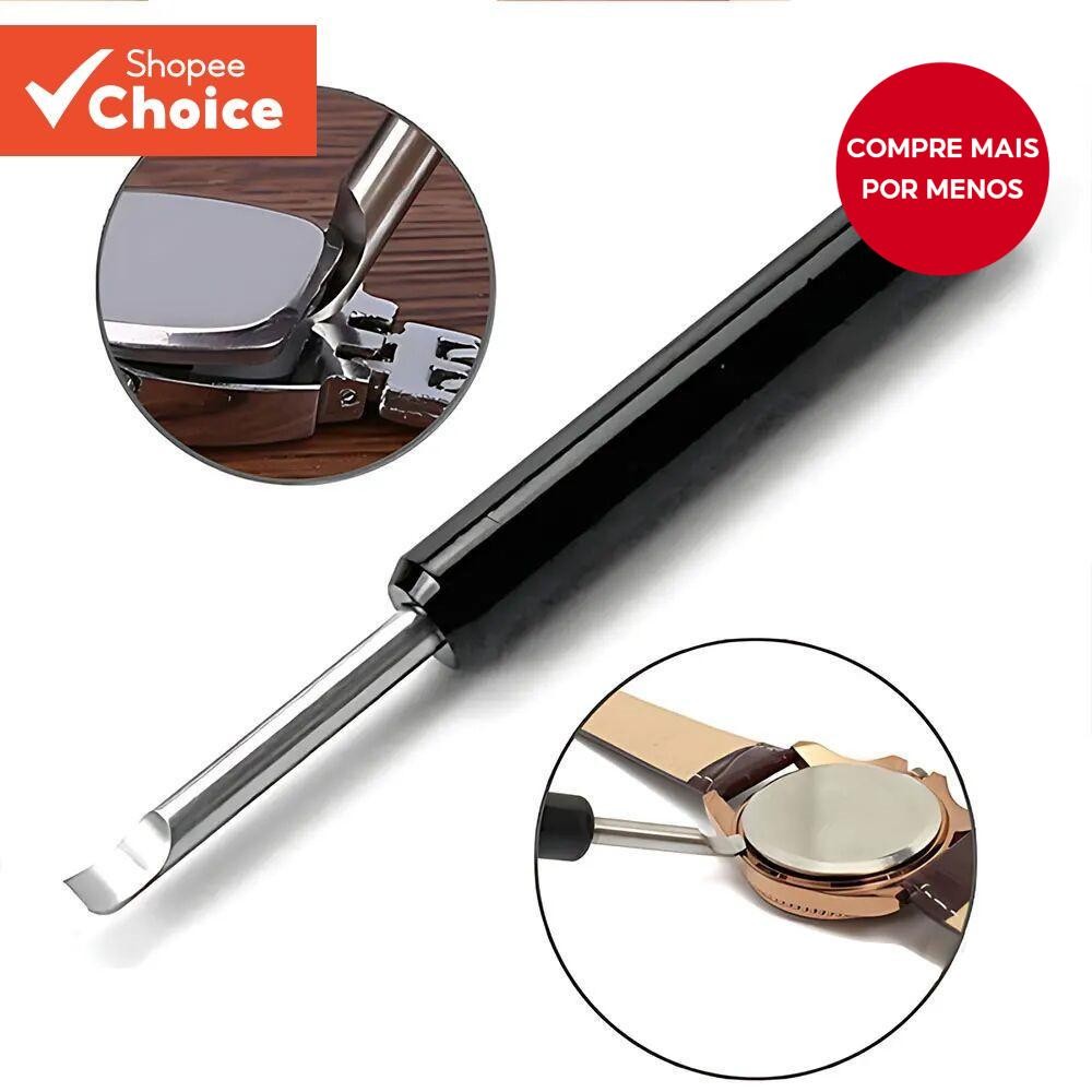 1PC Relógio de Aço Inoxidável Faca de Abertura para Troca de Bateria e Reparo de Metal