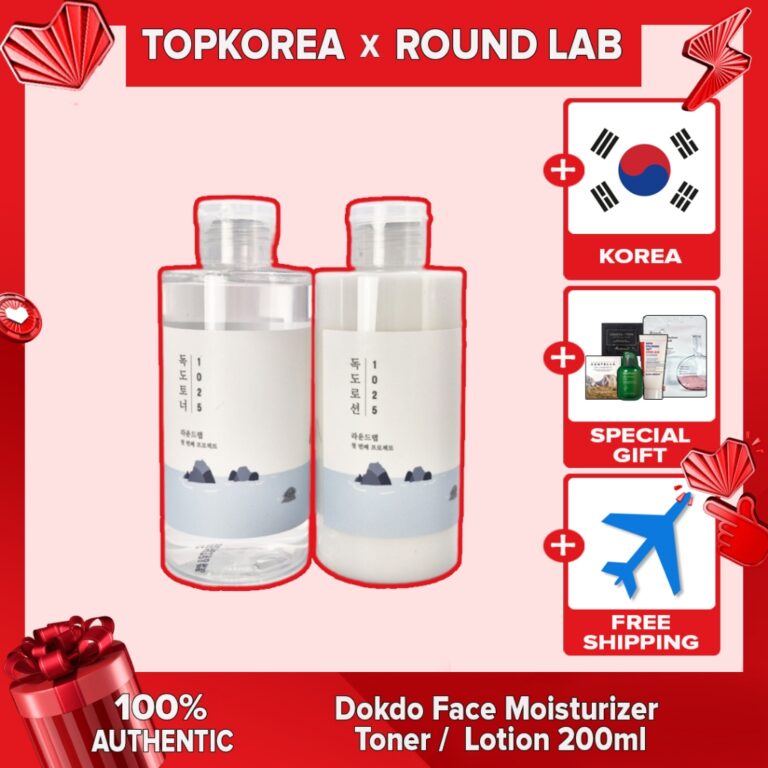 Loção Hidratante Facial ROUND LAB Dokdo Toner 20