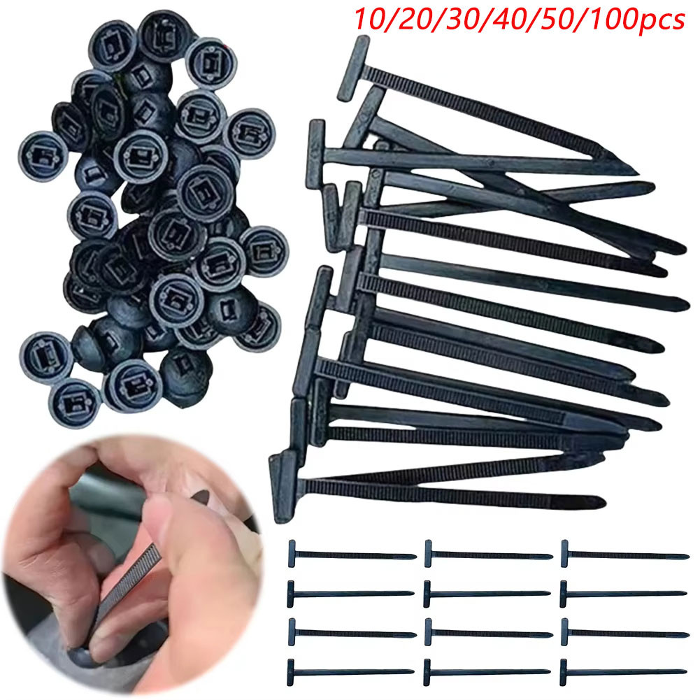 100pcsnylon Universal Cable Tie Buckle Multiuso Plástico Tool Heavy Duty Auto Locking Nylon Zip Ties