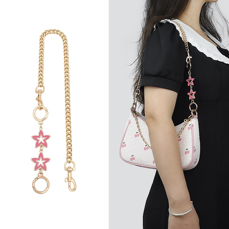 Mulheres Bolsa De Ombro Alças Extensor High-End Decorativo Substituição Axilas DIY Transformação Met