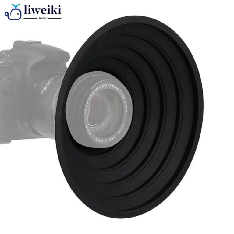 Capa De Lente De Silicone LIWEIKI Novo Protetor Re