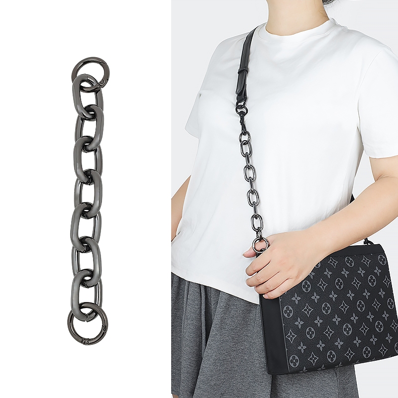 Extensor De Bolsa De Mão De Alta Qualidade Para O Ombro Metal Mulheres Acessórios De Corrente Metáli