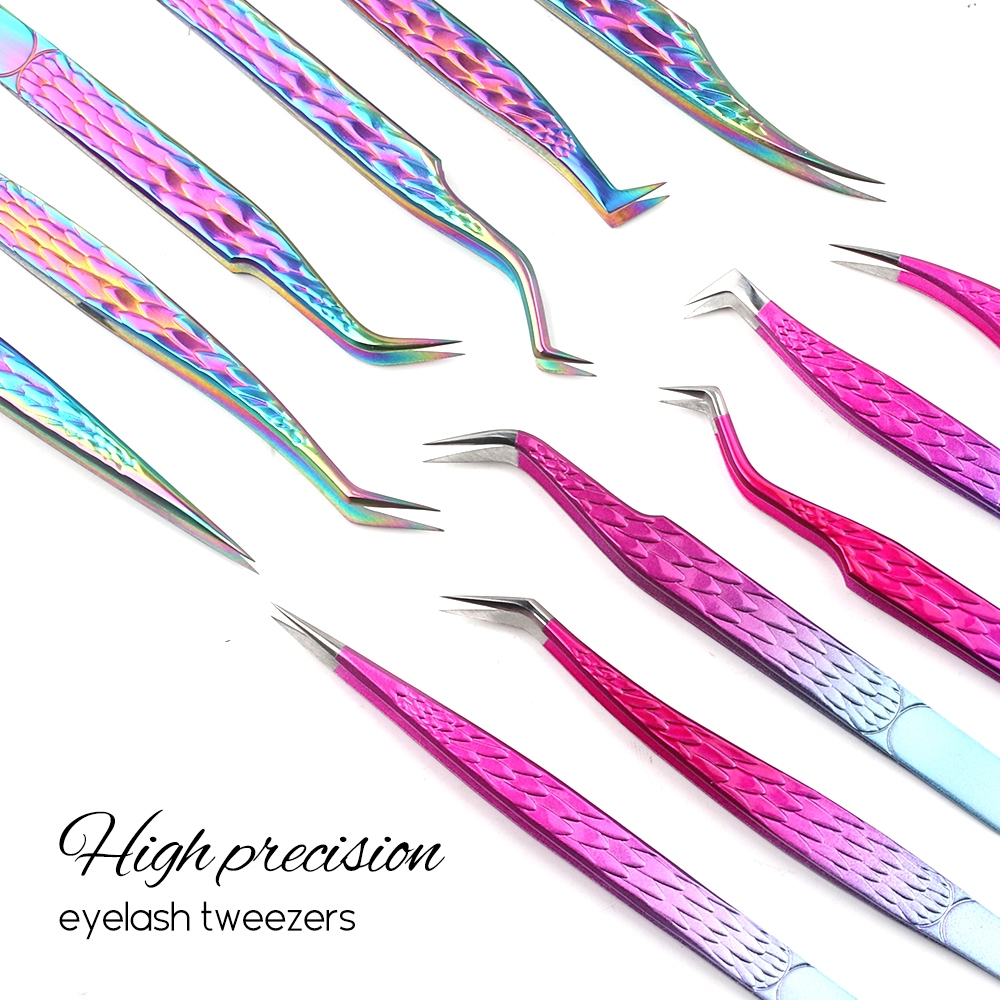 Pinça Gemerry Tweezer Fechada De Alta Precisão Novo Estilo De Pestanas Premium anti-Estática design