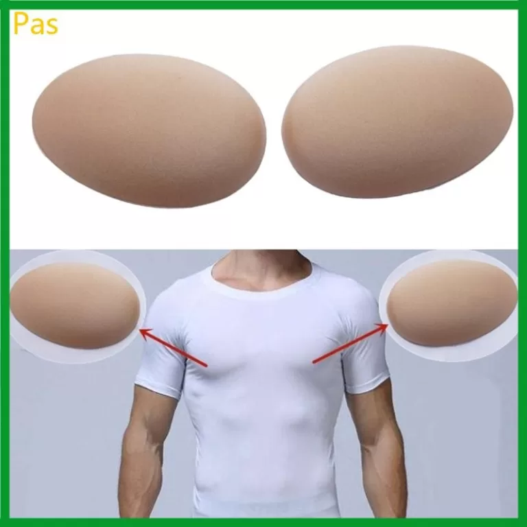 1 Par Adesivos Peito Falsos Silicone Invisível , 