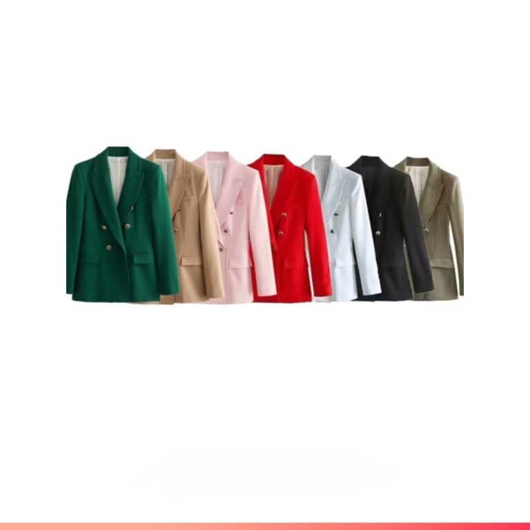 Blazer feminino Casual de dois cardigã Slim fit 2