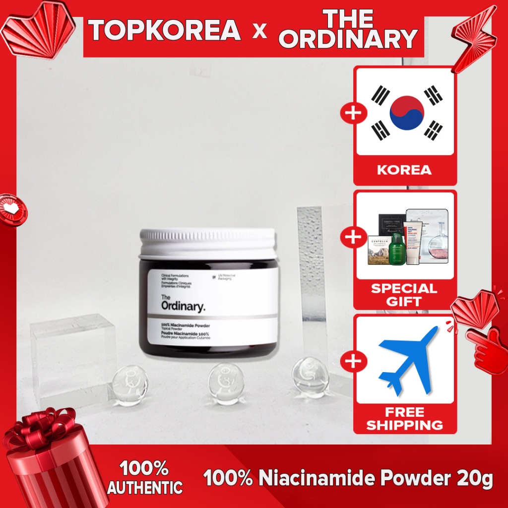 The Ordinary 100% Niacinamide Powder 20g TOPKOREA Envio Da Coreia