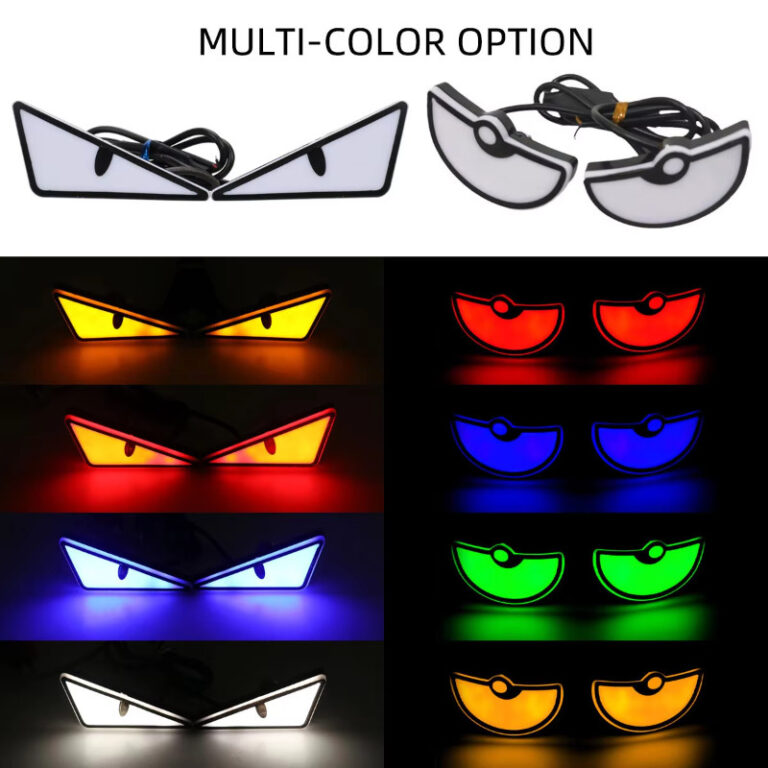 1 Par De Luz Led Demon Eye Para Motocicleta , Semi