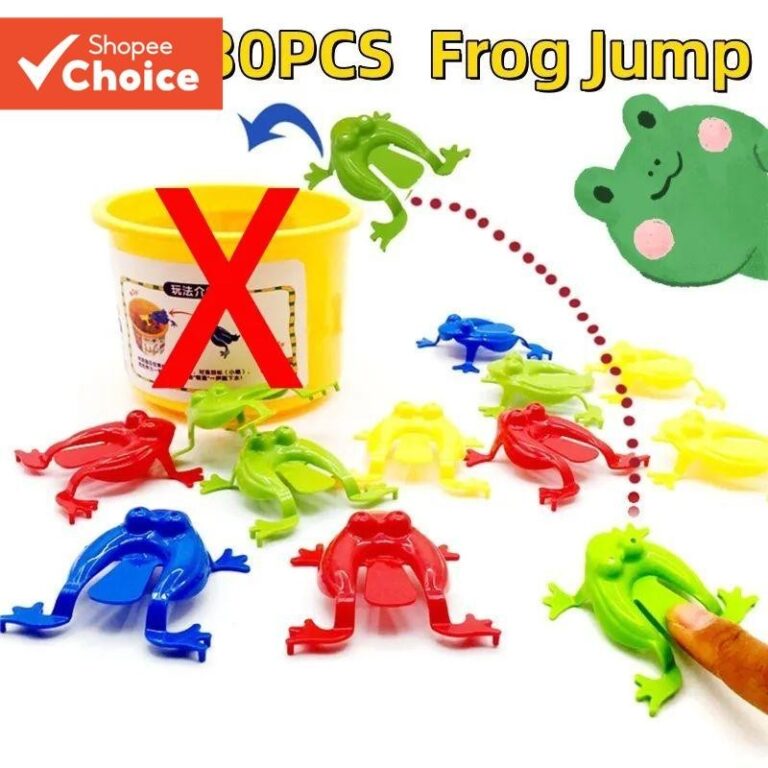 Criança 30pcs Crianças Saltando Sapo Brinquedos 
