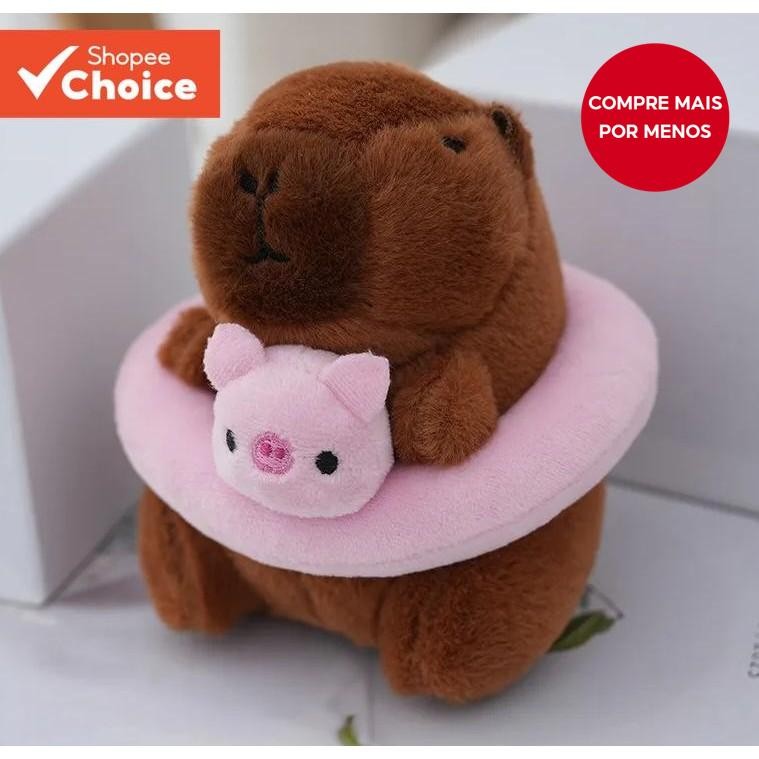 Capivara Dos Desenhos Animados Chaveiro De Pelúci