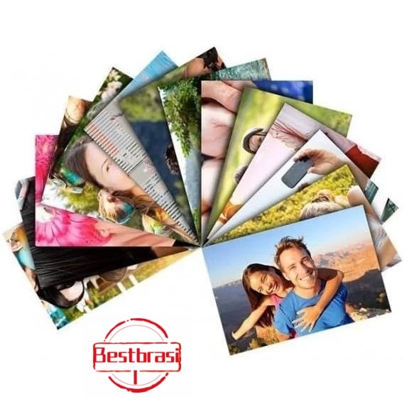 Papel fotográfico de alta qualidade 10×15 cm