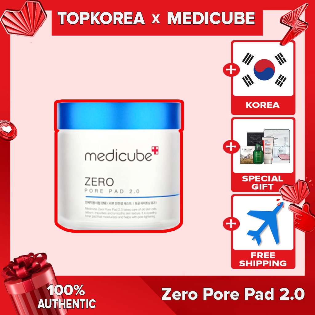 Medicube/2020NEW/ ZERO Pore Pad 70pcs / Pore Tightening  [Shipping from Korea]