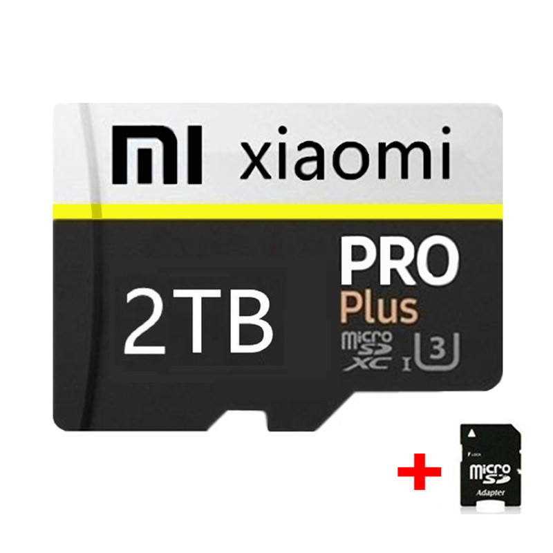 Cartão de memória do celular Micro SD TF 2TB 128GB 1TB C10 para celulares e câmeras de vigilância