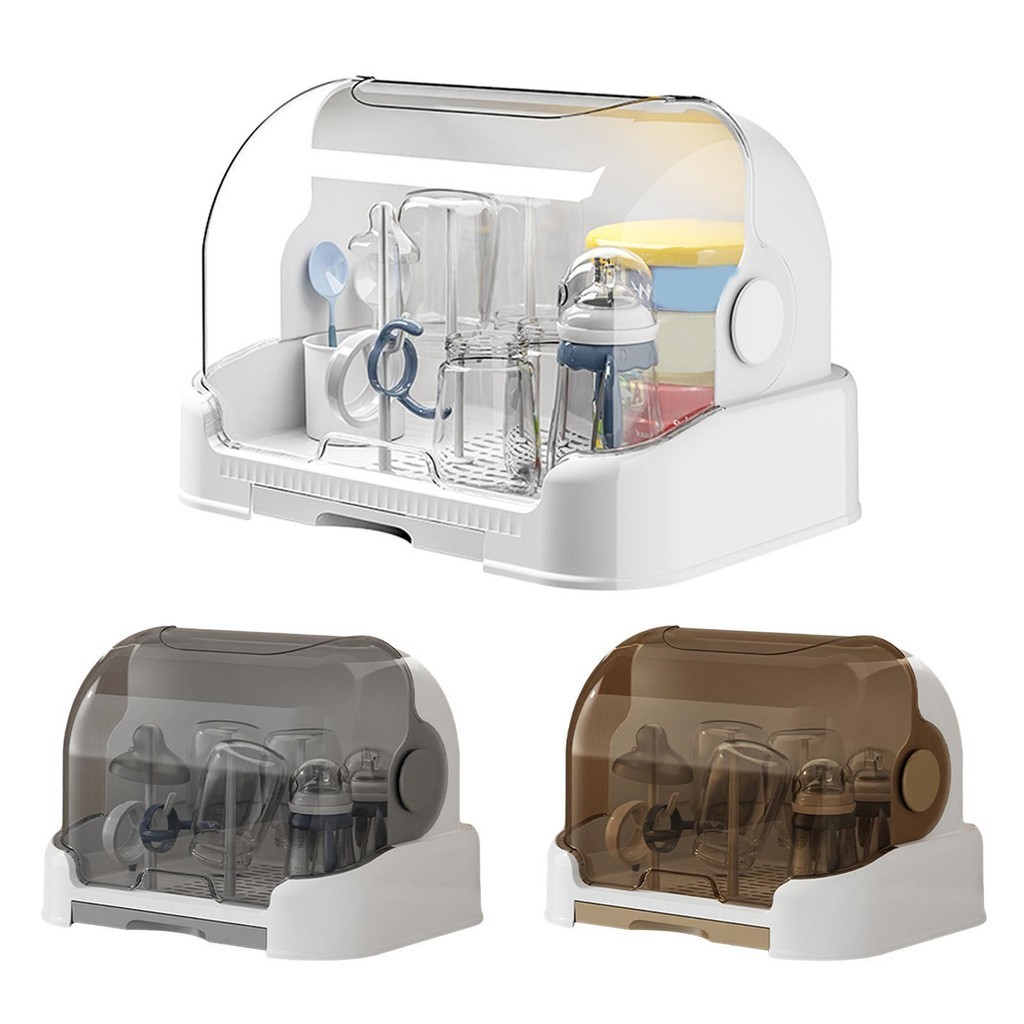 Suporte Portátil Para Secador De Garrafas , À Prova De Poeira E Economia De Espaço , Caixa De Armaze