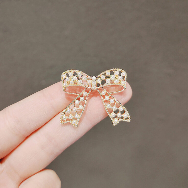 Broche de Laço Oco Acessórios de Vestuário Alfi