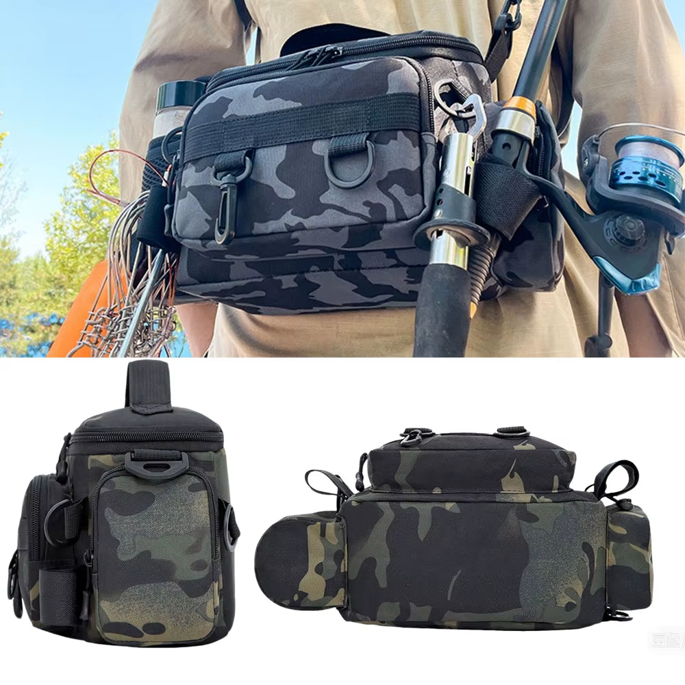 Equipamento De Pesca , Bolso De Ombro , Bolsa De Armazenamento , Suporte Portátil Para Vara Esportes