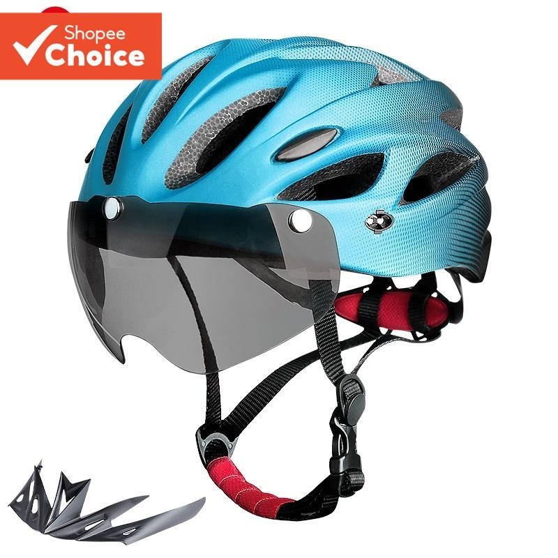 X-TIGER Capacete De Bicicleta Adulto Com Luz LED De Modo Duplo De Ciclismo Traseira Leve E Respiráve