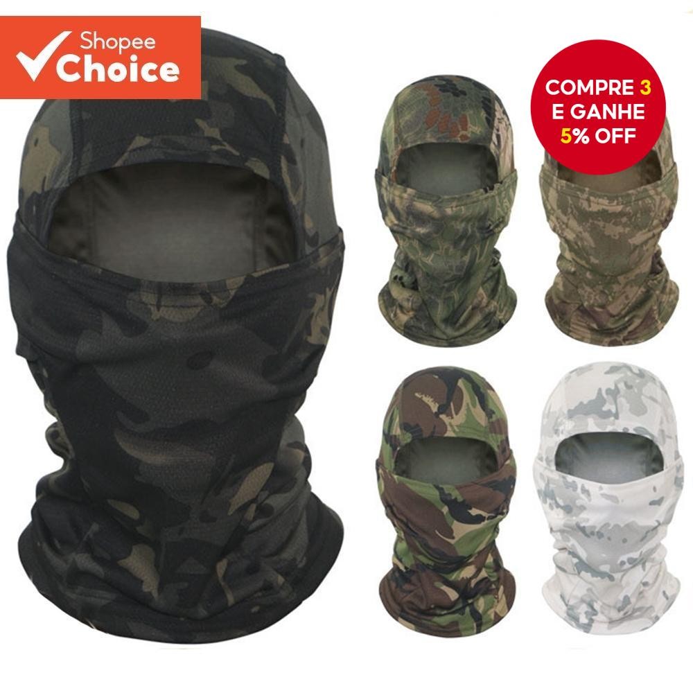Balaclava Máscara Facial Bandana Capuz Headwear Para Ciclismo Esqui Caça