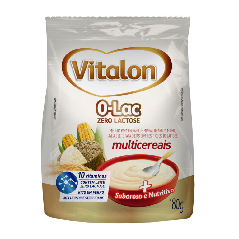 Mingau Multicereais Zero Lactose Vitalon – S