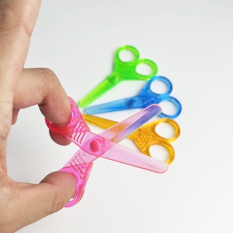 Tesoura De Plástico Artesanal Para Crianças , Co