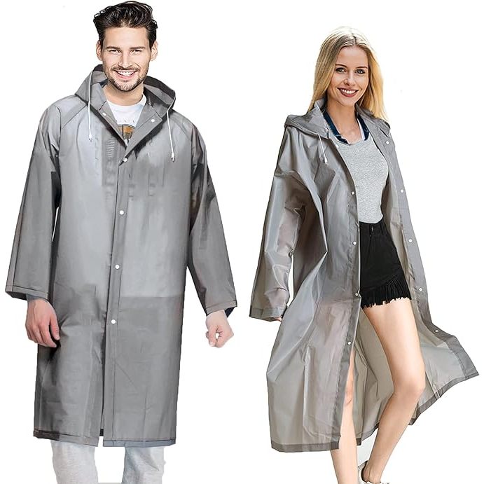 Capa De Chuva Exclusiva Para Adultos É Resistente