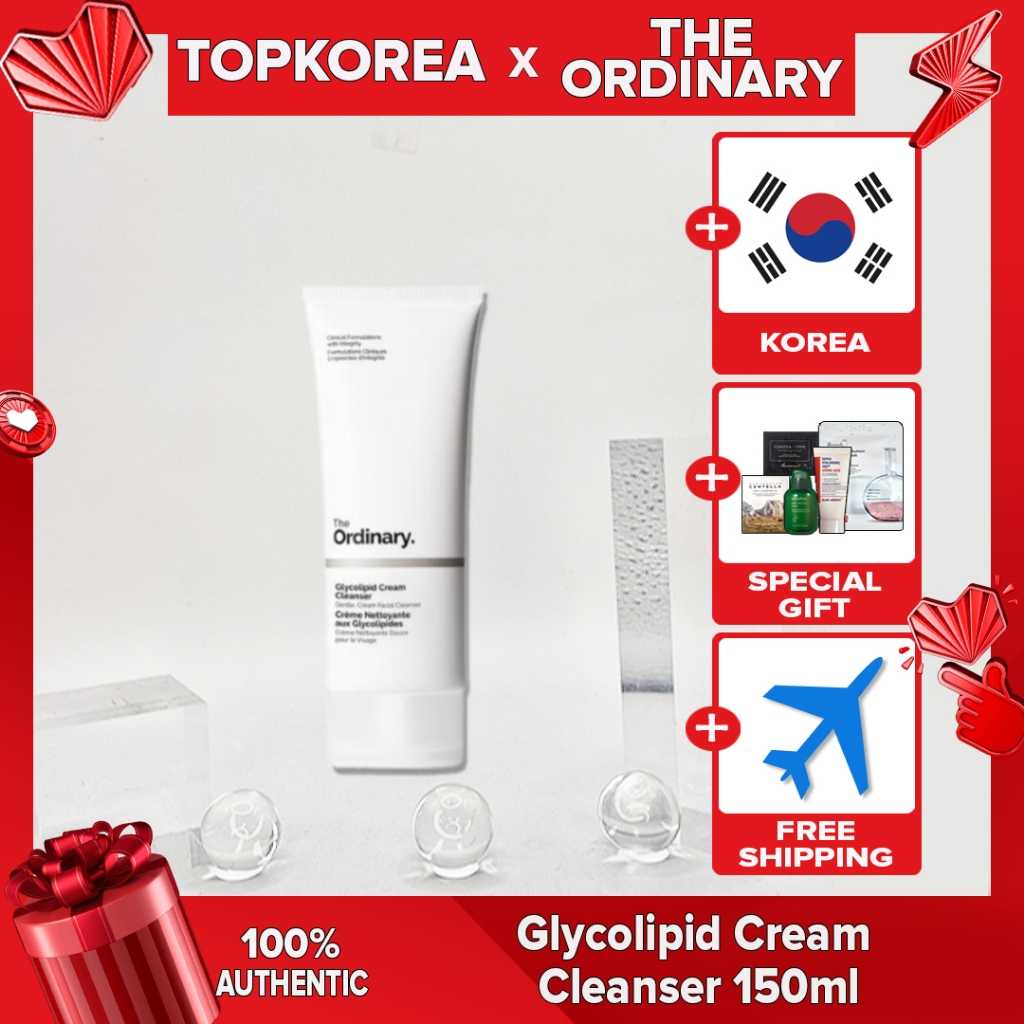 The Ordinary Glycolipid Cream Cleanser 150ml TOPKOREA Envio Da Coreia