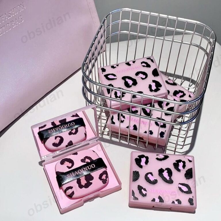 Papel absorvente de óleo facial pequeno e portát