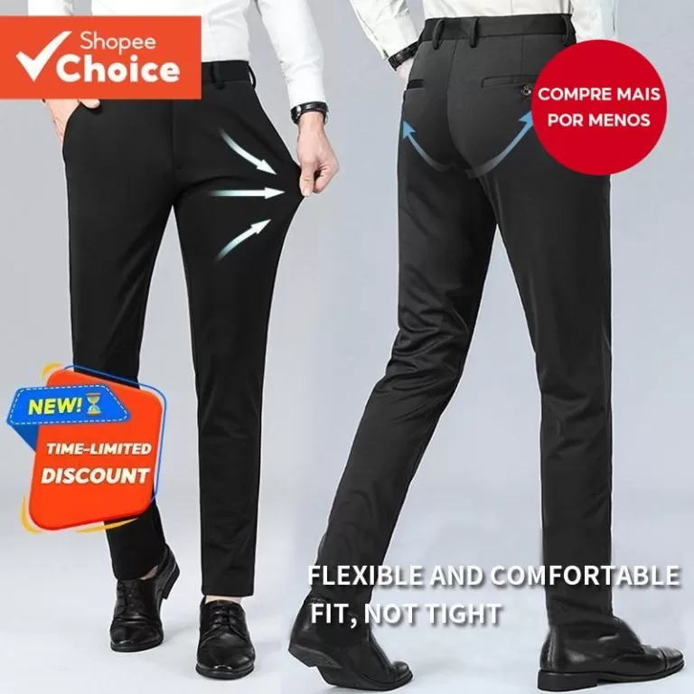 Terno Elástico Slim Fit Masculino  Blazer Casual 