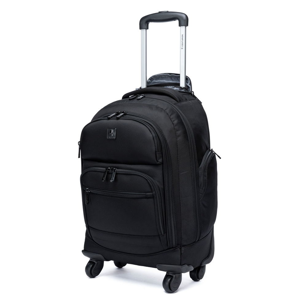 Mochila Rodinha Reforçada Centurion Executiva Faculdade Viagem Notebook Alças Costas Confortavel