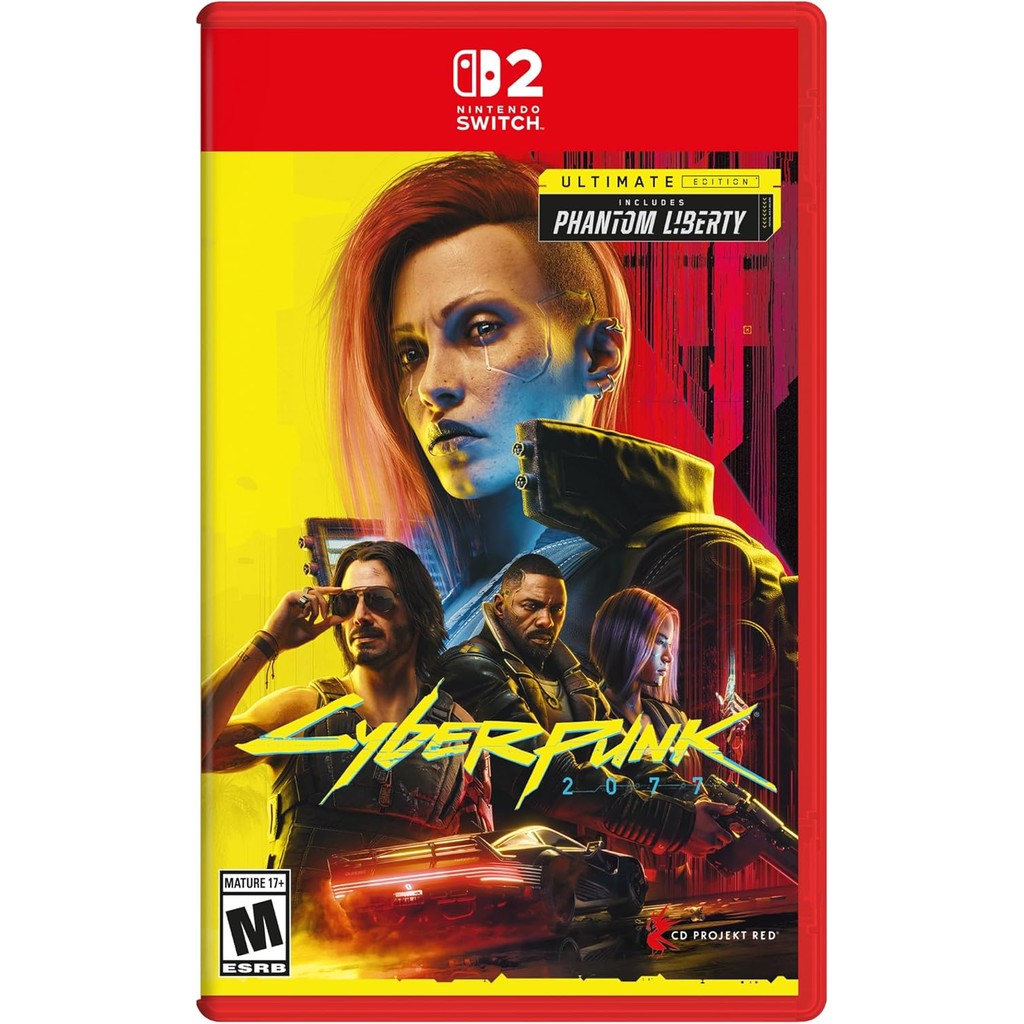 Cyberpunk 2077 Ultimate Edition Switch 2 Midia Fisica