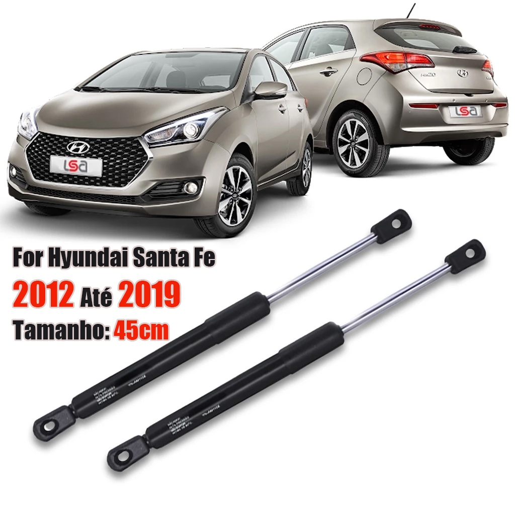 Par Amortecedor Porta Malas Tampa Traseira Para Carro Hyundai 2012 Até 2019 – 45cm