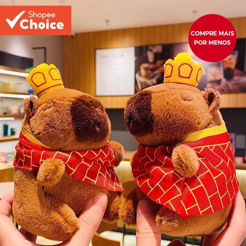 Chaveiro Capivara , Pele Macia , Fofo , Pendurado Na Bolsa Chave .