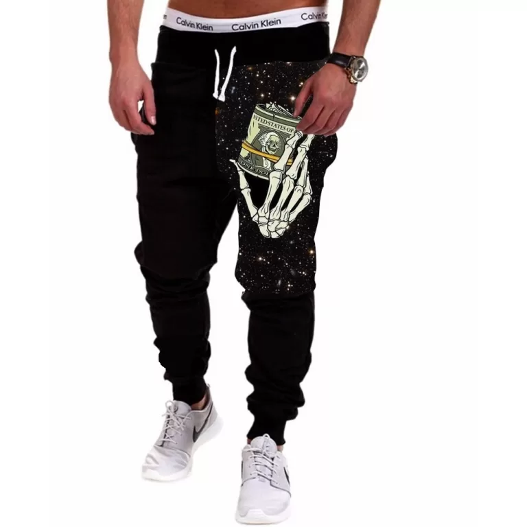 Calça Masculina de Moletom Estampada por Sublima