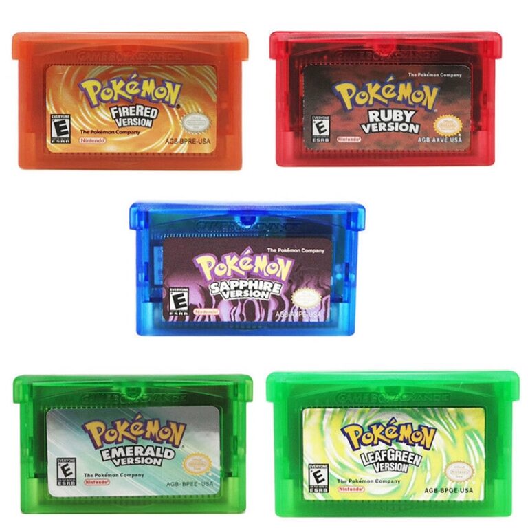 Cartucho Gameboy Card Fan Advance Para Pokemon Nds