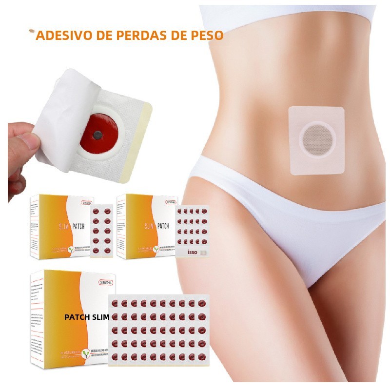 Conjunto De 30 Peças De Adesivos De Umbigo Remendo Fino