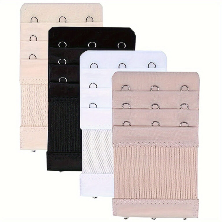 4 Pçs/Set Extensores De Sutiã Cinta Extensão 3 