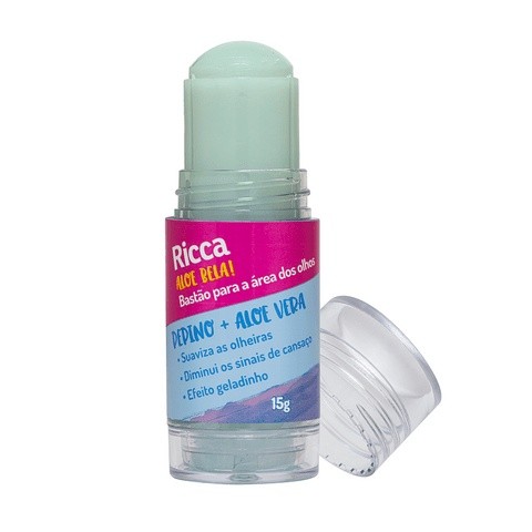 Bastão para Área dos Olhos Ricca Aloe Bela 15g