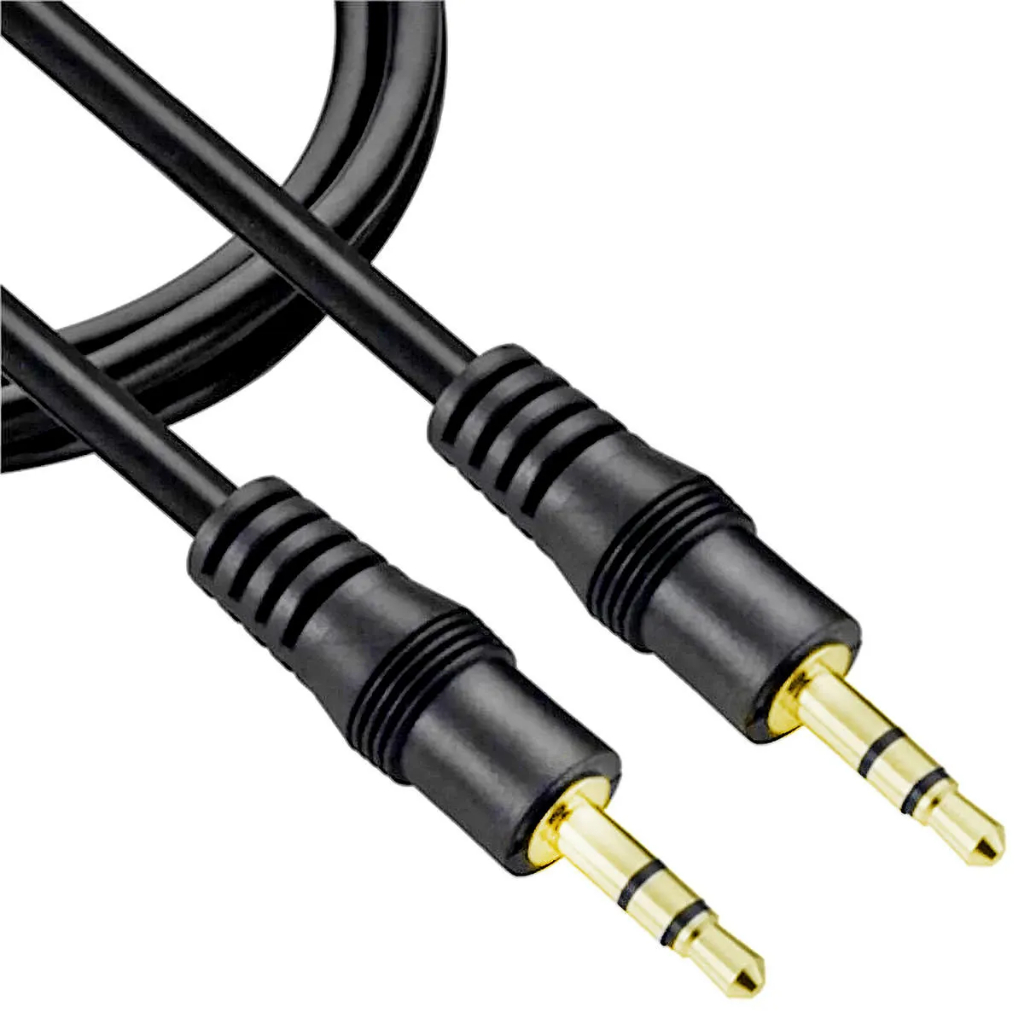 Cabo Auxiliar Áudio P2 para P2 Macho 1,5 Metros Altomex